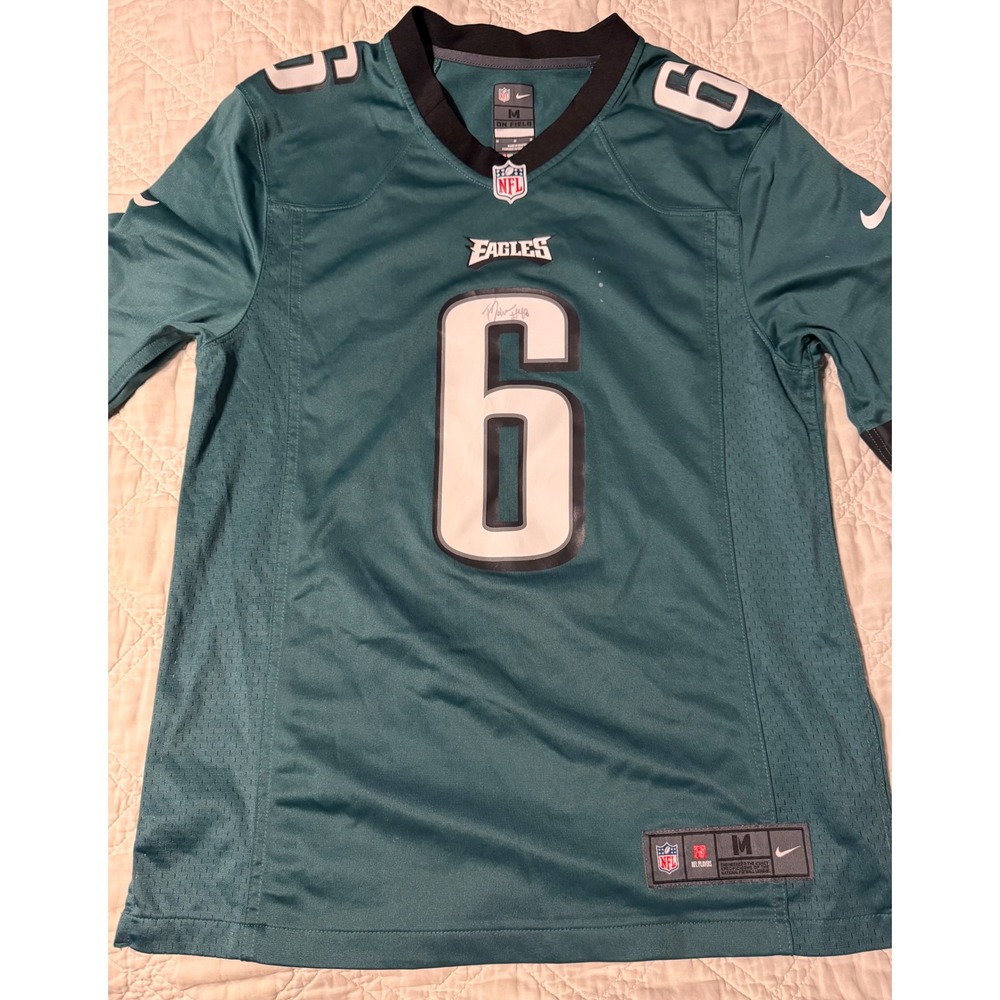 Nike NFL Philadelphia Eagles DeVonta Smith 6 Jersey Midnight Green Mens Medium